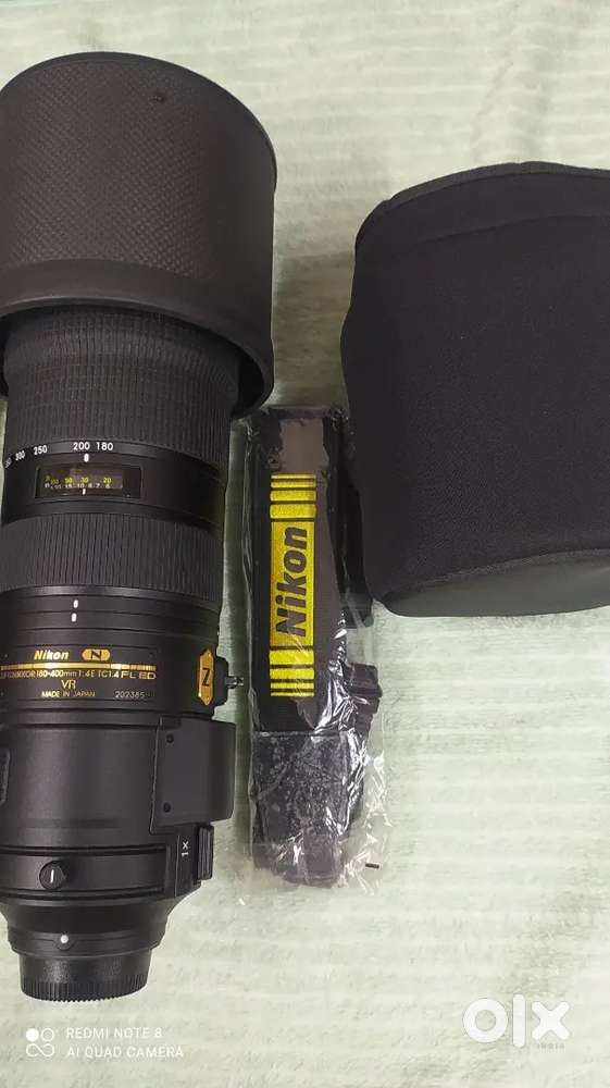 Nikon Nikkor 180-400mm AFS 1:4E TC 1.4 FLED VR Lens