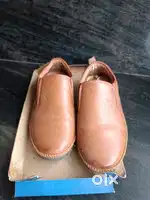 Shoes 2 pairs :- School shoes size 7 and leather shoes size 6