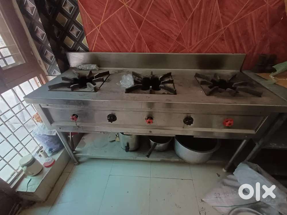 3 Burner Commercial Bhatti