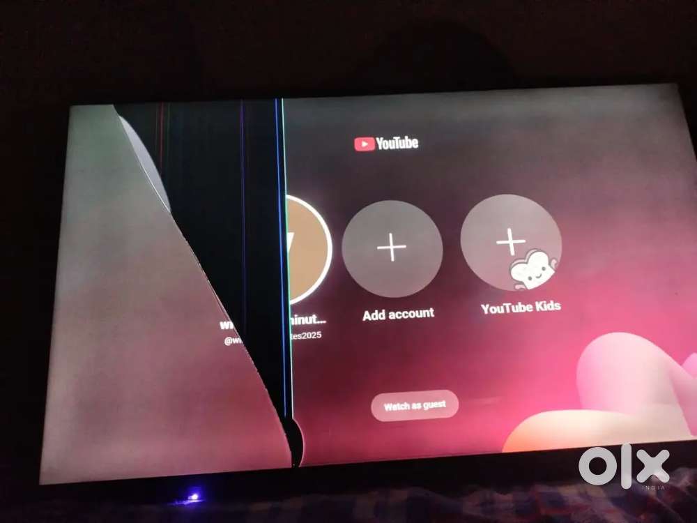 55inch infinity tv only just 4999