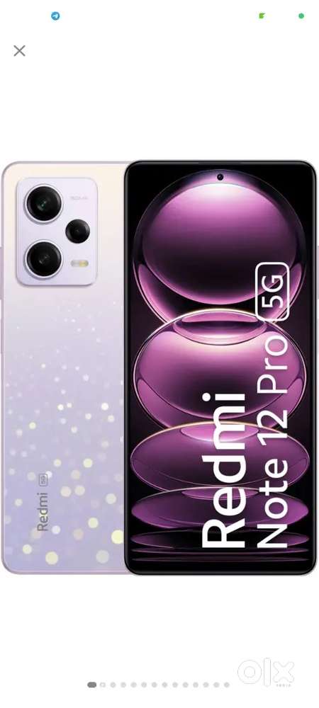 Note 12 Pro 5G (Stardust Purple, 128 GB) (6 GB RAM),