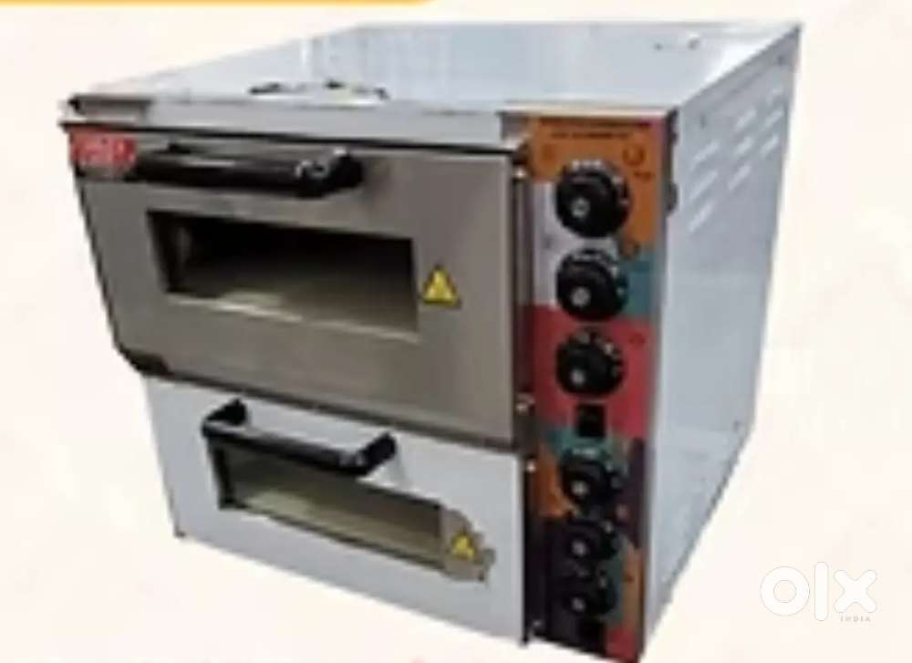 Pizza oven, fryers, sandwich griller