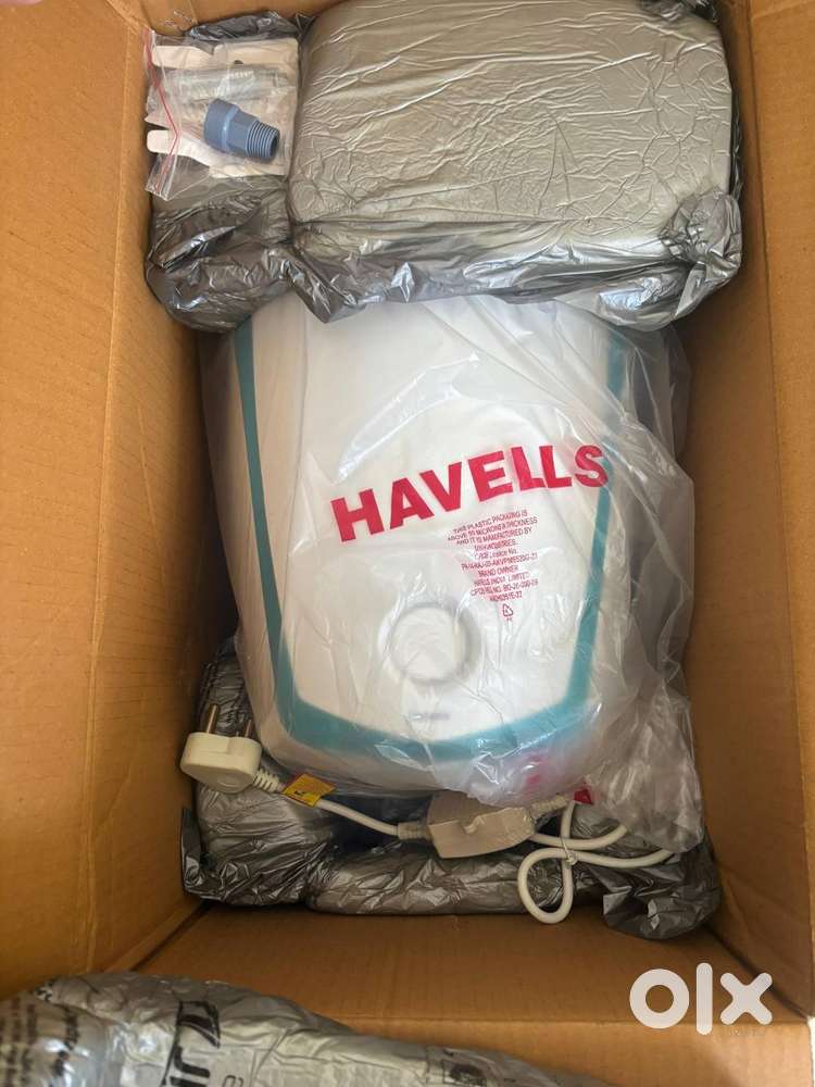 Brand New Havells Instanio 10L 4-Star Geyser – Unopened Box, Great Dea