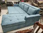 Letest L shape sofa cum bed in Arham Aliyar recliner sofas