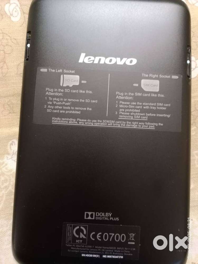 Lenovo TABLET 2G