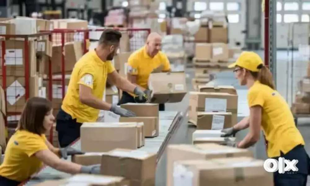 WARE HOUSE PACKING, HELPER SCANNING JOB IN GONDA LOCATION!