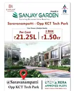 Sanjay Garden saravanampatti Nain Road