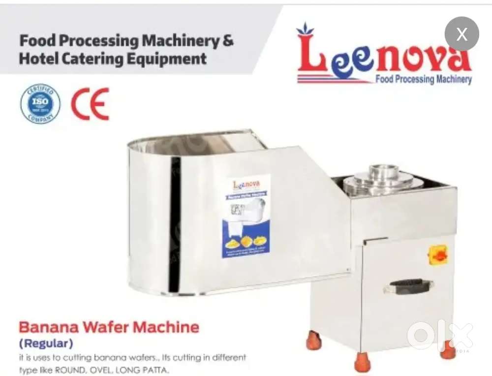 Banana wafer machine