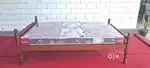 New Steel combo Double cot with mattress at special discounted price