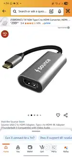 Type C to Hdmi Adapter