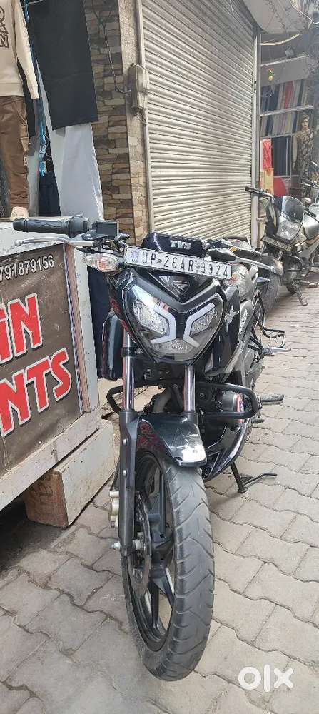 TVS raider 125 black new condition