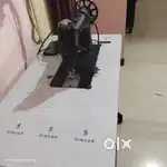 Sewing machine with motor
