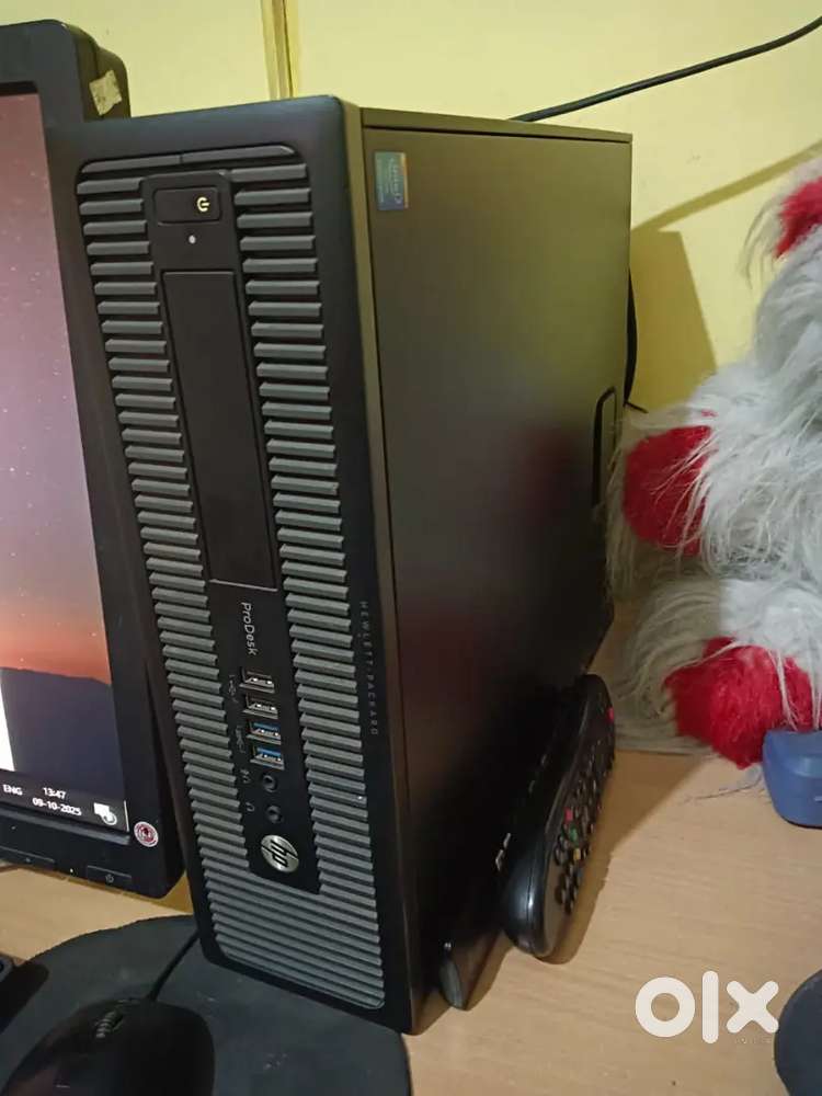 Cpu Hp prodesk 600g1ssf i3 4th gen.8gb ram ddr3 120 SSD 500 hdd bestc