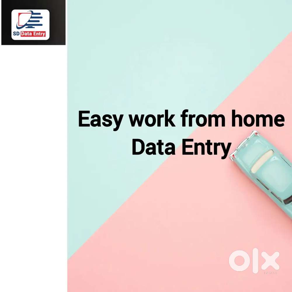 Easy work from home data Entry