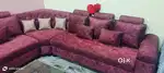 L shape sofa set..