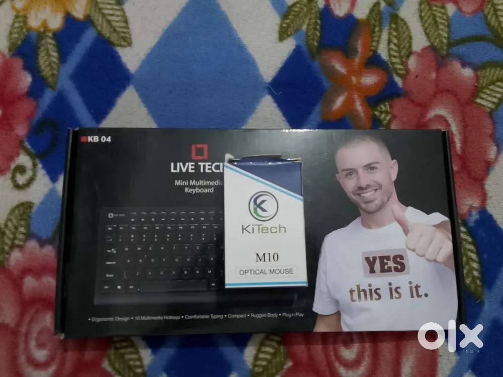 Keyboard & Mouse Combo – Bilkul New Condition