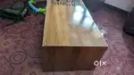 Coffee table with partition