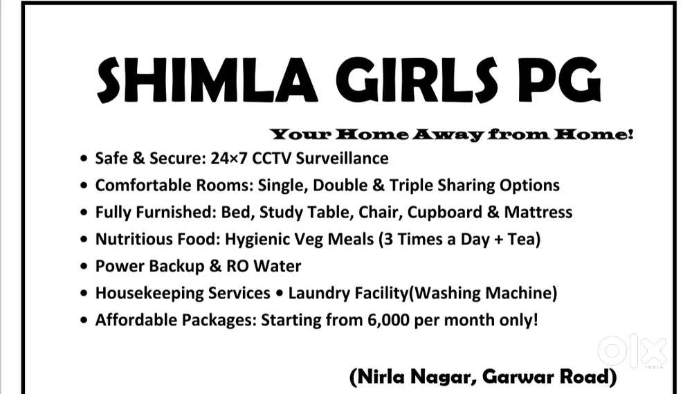 Shimla Girls PG