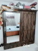 Wardrobe and cot