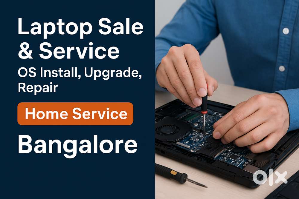 Laptop Service OS Install, Upgrade& downgrad Repair  Home Service Av