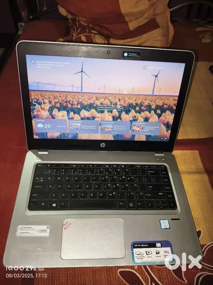 Hp laptop ProBook i5 processor 11th generation 8/256
