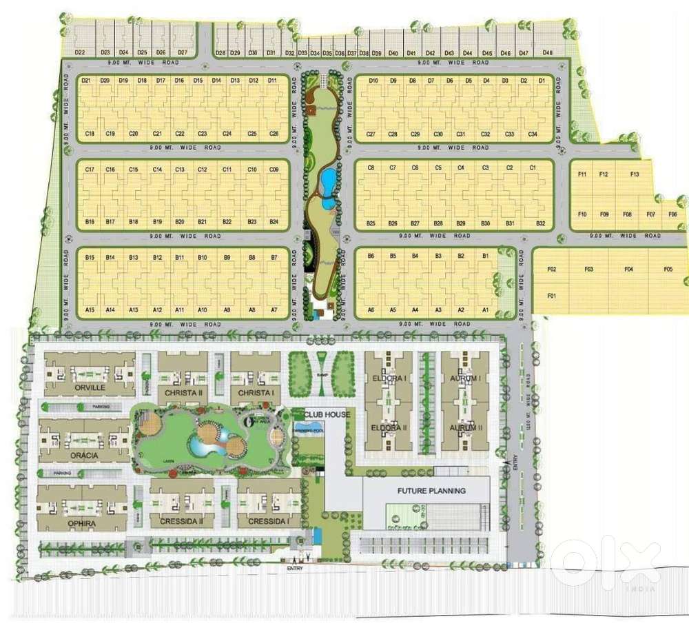 4000 sqft west facing plot in Uptown Apollo DB CityNipania