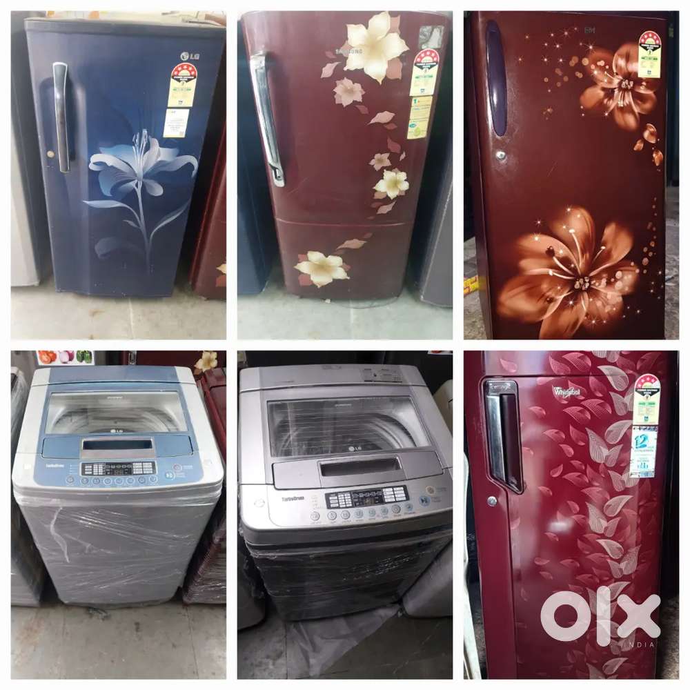 Fridge washing machine 5year warranty