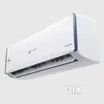 1.5 ton ac for sell with fridge