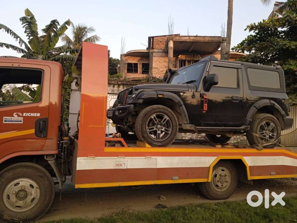 Car towing helper assistance