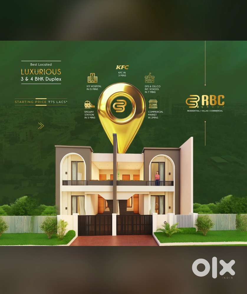 GLORIA VILLAS DUPLEX 4BHK 3BHK 2BHK