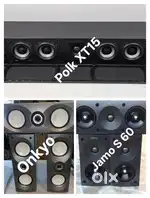 Jamo, Onkyo, Polk Bookshelf & Centre Speakers - 8 Ohms 100 Watt