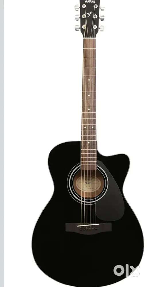 Yamaha FS80C Concert Cutaway Acoustic Guitar – Black