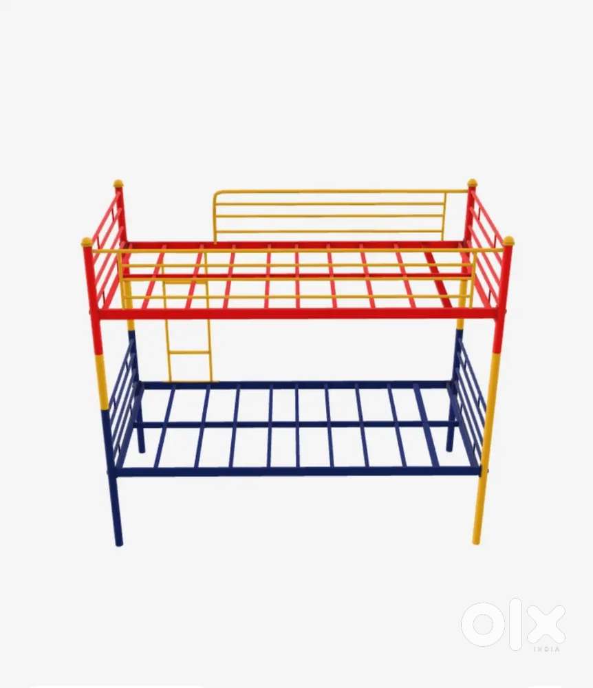 Nilkamal nemo metal bunk bed for sale including two mattress