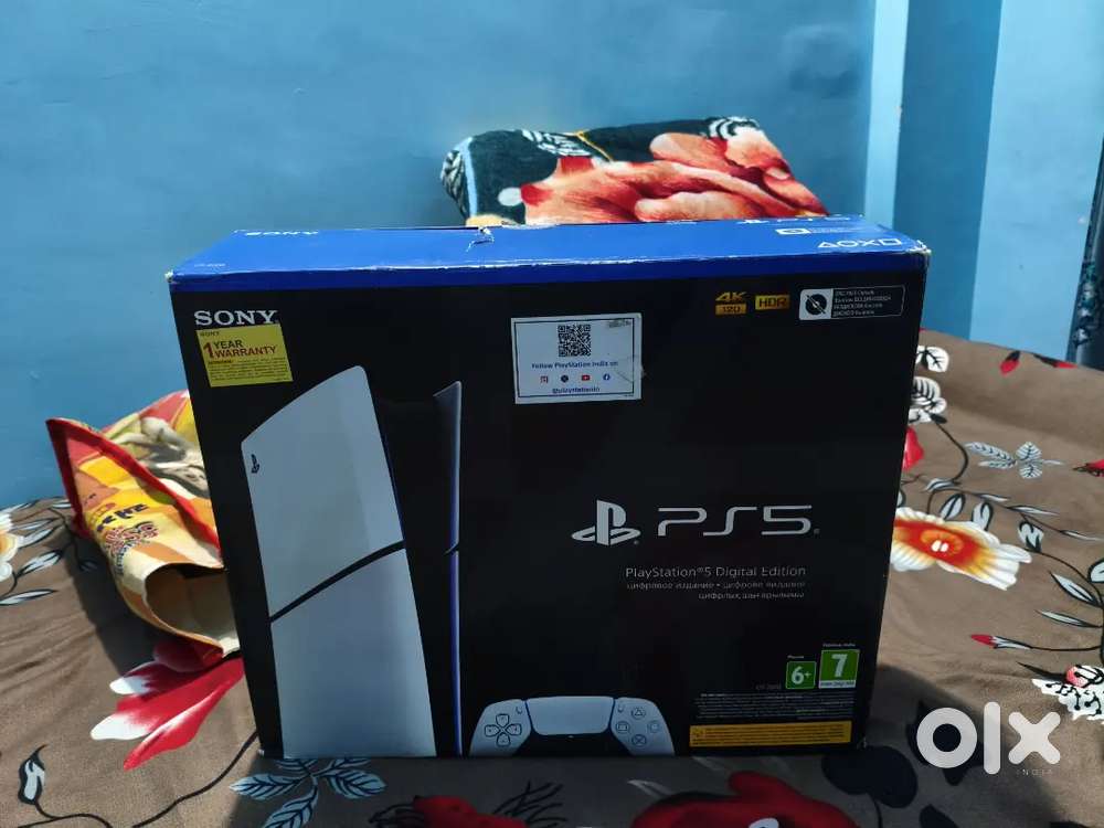 Ps5 slim digital, unused condition, like a new