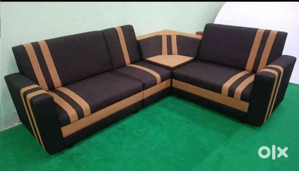 L shape sofa unique design
