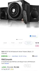 F And D 2.1 Home Theatre