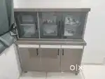 Multi-purpose wooden cabinet (total 2)