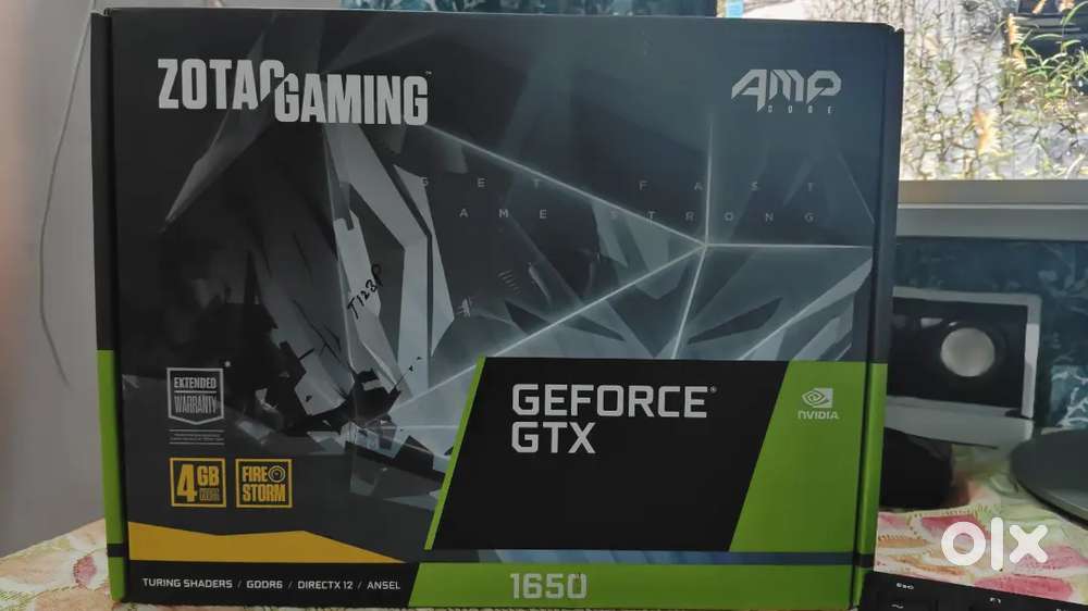 Nvidia GTX 1650 Graphic card 2+ years official warranty