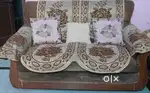 Used Wooden Sofa Set – 5 Seater, 6 Years Old (ClassicHome Model)