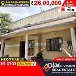 1 BHK 3.5 CENT 700 Sq HOUSE 26 LAKHS @ BALARAMAPURAM