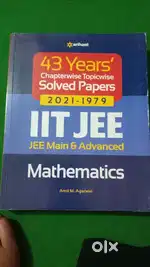 JEE MAINS ADVANCED  preparation books - Excellent  condition.