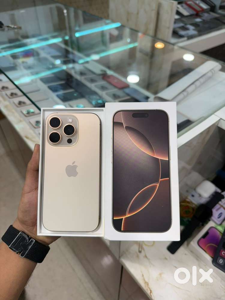 iPHONE 16 PRO MAX 256GB DESERT 5 MONTHS SUPERMINT FIXED