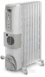 De Longhi 12 fins oil heater like new condition - 2 nos