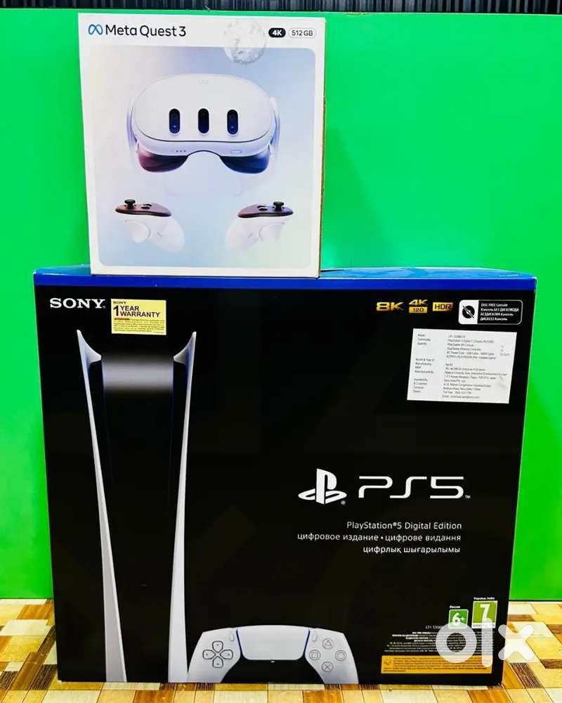 Standard PS5 digital with warranty