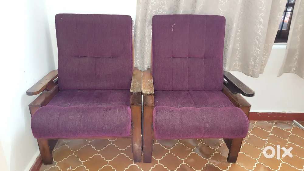 Purple Sofa set