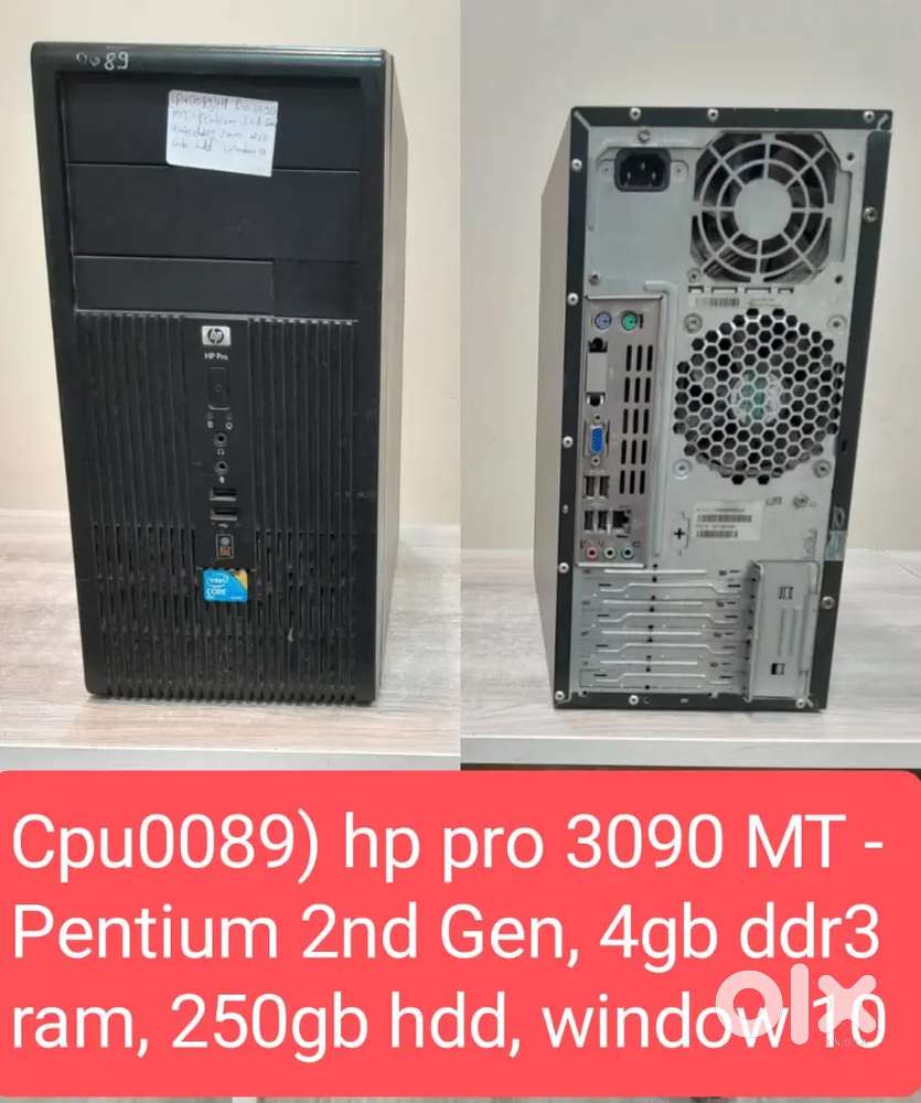 (Cpu0089) hp pro 3090 MT refurbished cpu