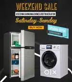 'Special weekend offer washingmachine and fridge @yourchoizelectronics