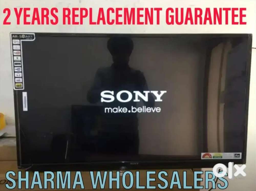 Branded ULTRA SMART LED TV 2 years
replacement guarantee M