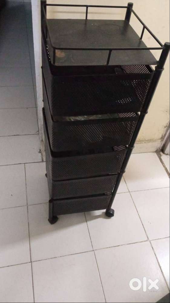 Wheeled storage Rack