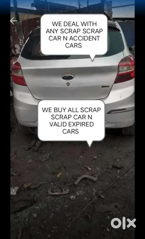 We Deal with any scrap car n valid expired cars n unused cars